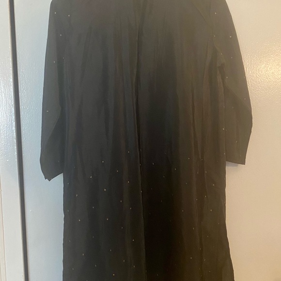 LA LO LA beautiful silk caftan,embroidered, new with tags - Picture 10 of 16